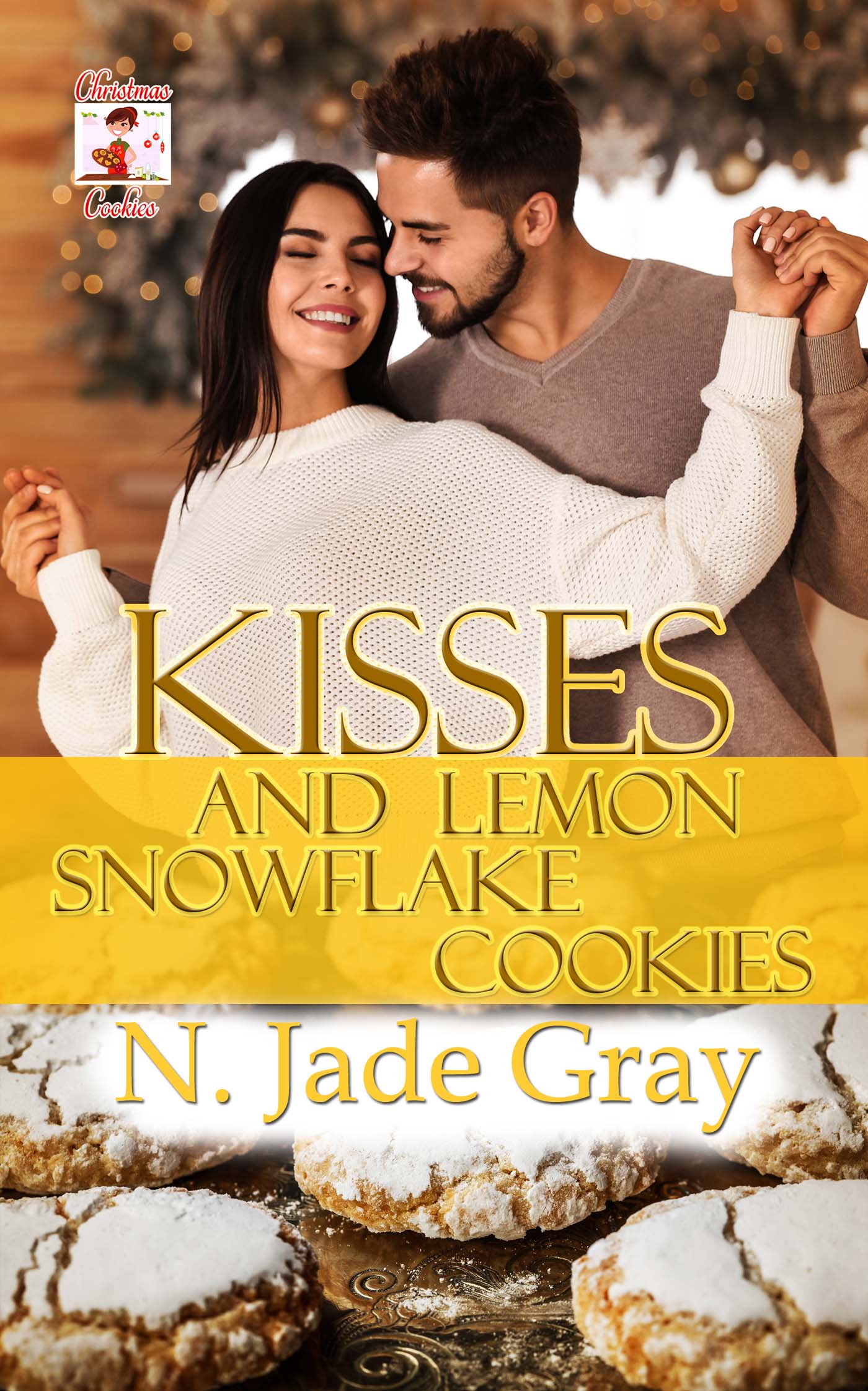 Kisses and Lemon Snowflake Cookies image 0