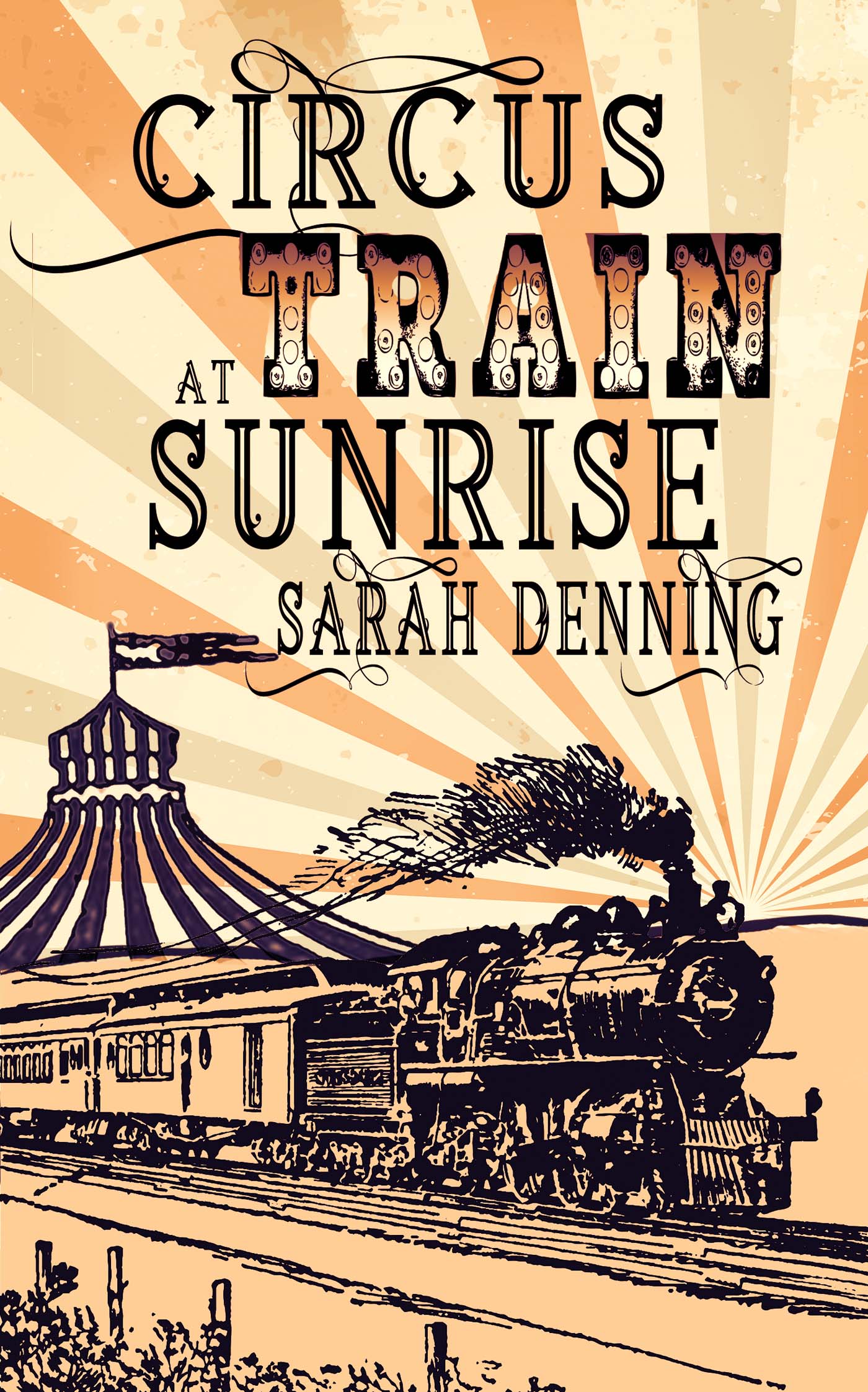 Circus Train at Sunrise image 0
