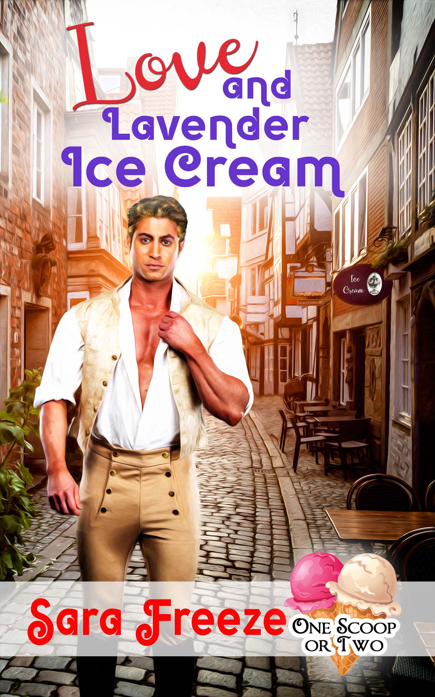 Love and Lavender Ice Cream image 0