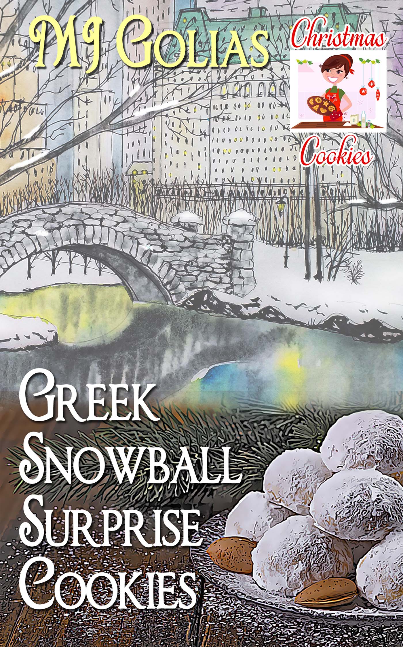 Greek Snowball Surprise Cookies image 0